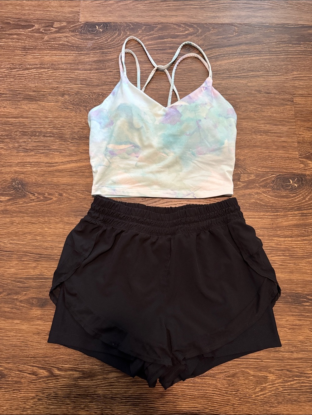 MPG Black Women's Athletic Shorts with Elastic Waist